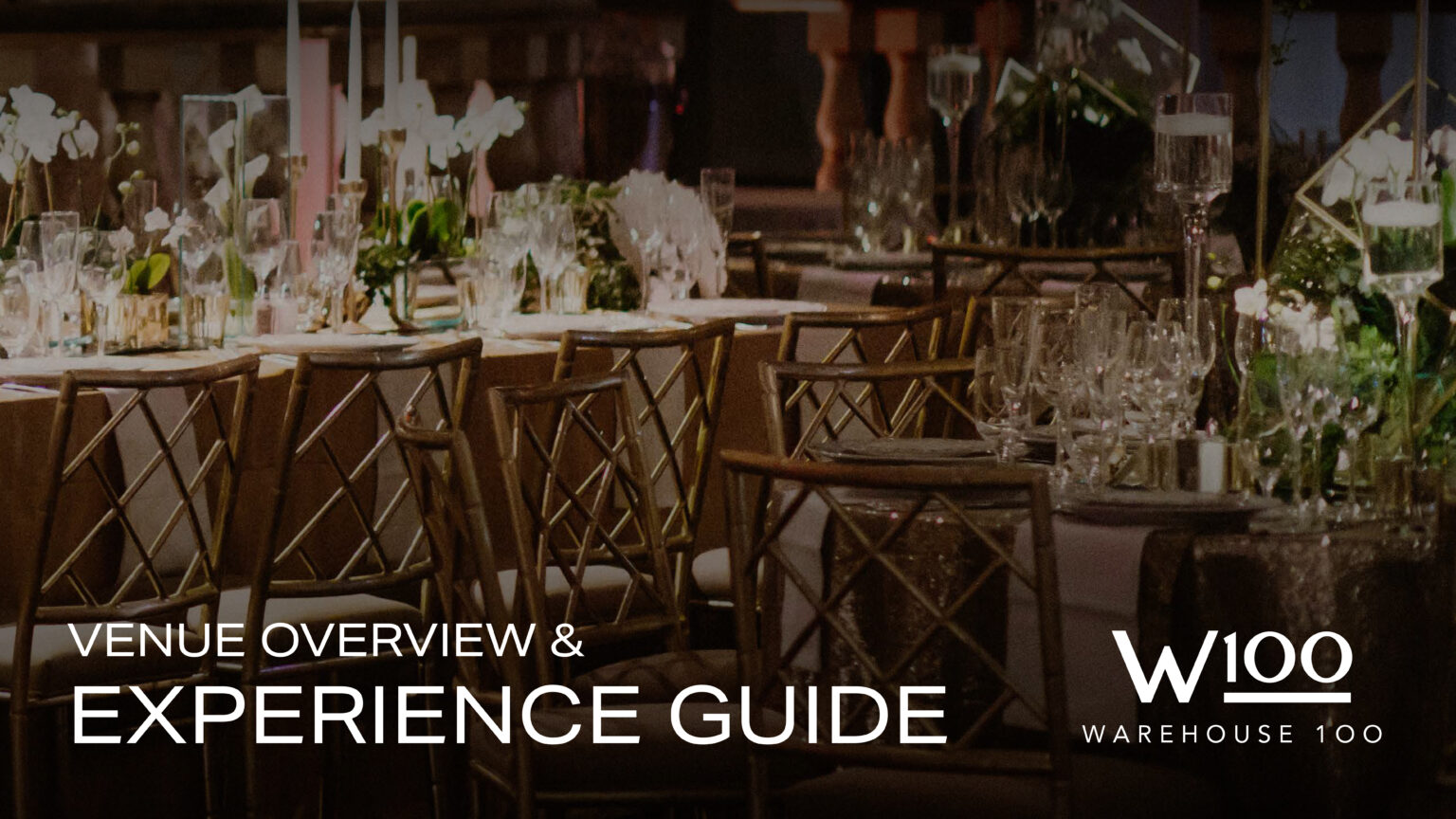 Venue Overview Warehouse 100 Page 1